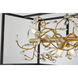 Canada LED 11.75 inch Gold Chandelier Ceiling Light
